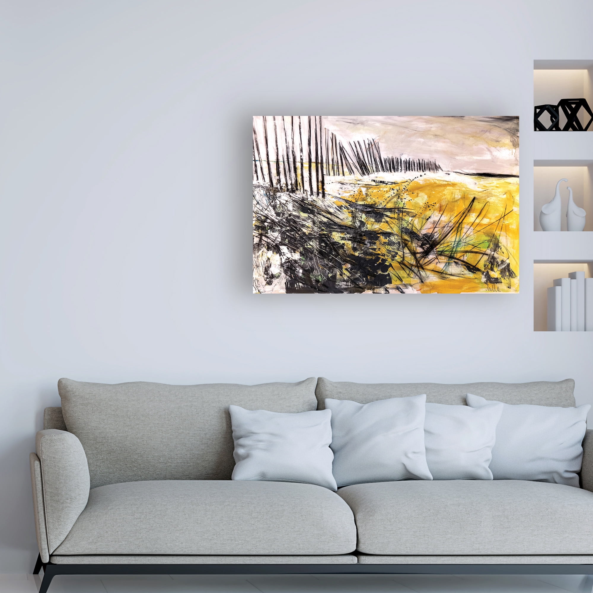 Trademark Fine Art 'Outer Banks Sand Dunes' Canvas Art by Mila Apperl