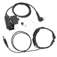 thumbnail image 3 of U94 PTT Y Adaptador De Auriculares, Reducción De Ruido De Alta Resistencia Resistente U94 PTT Y Auriculares Con Control De Garganta Para DEP450 Para Motorola, 3 of 8