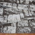 thumbnail image 4 of Ladole Rugs Contemporary Abstract Microfiber Shaggy Area Rug Cream- Beige, 3x5 (2'7" x 4'11", 80cm x 150cm), 4 of 4
