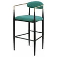 thumbnail image 6 of Tina Fabric Upholstered Bar Chair Green (Set of 2), 6 of 13