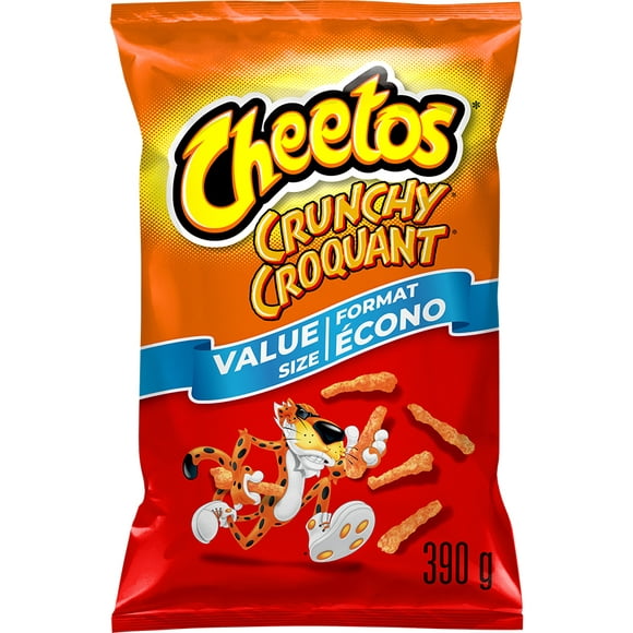 Cheetos Crunchy Cheese Flavoured Snacks, 390g