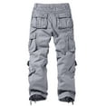 thumbnail image 4 of Skylinewears Men’s Cargo Pants with Multi Pockets Outdoor Hiking Trousers Cotton Work Pants, 4 of 4