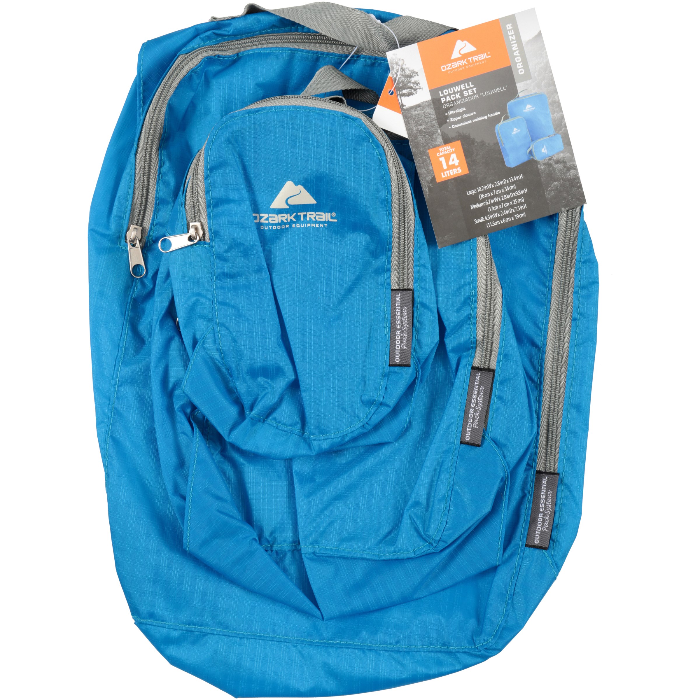Ozark Trail Packing Cubes, 3pc Set - image 2 of 3