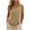 Khaki, variant on GEWSEY Tank Tops for Women, Crewneck Loose Fit Basic Going Out Clothes Womens Fashion Casual Summer Sleeveless Shirts (Pink, M)