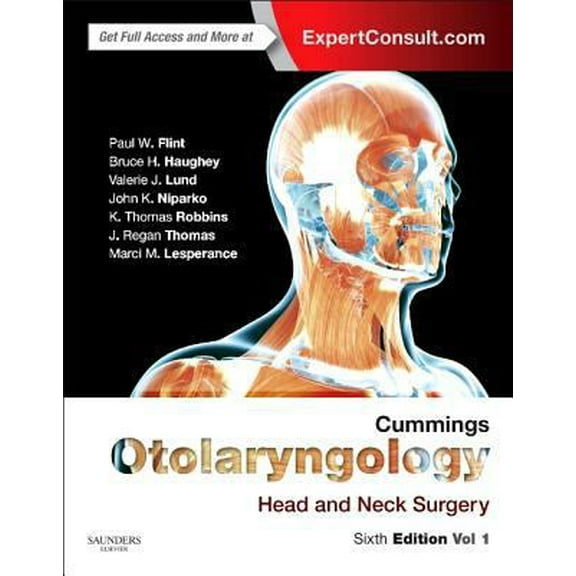 Pre-Owned Cummings Otolaryngology: Head and Neck Surgery, 3-Volume Set (Hardcover) 1455746967 9781455746965