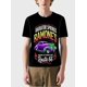 thumbnail image 2 of T-shirt short sleeve round neck summer casual loose N186, 2 of 5