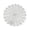 A005- Silver, variant on Placemat 15 Inch Round Black Web, Halloween Party Decoration for Dining Tables