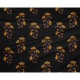 thumbnail image 4 of oneOone Polyester Lycra Fabric Leaves & Floral Block Printed Fabric 1 Yard 56 Inch Wide, 4 of 4