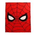 thumbnail image 1 of Marvel Spiderman Curly Fur Throw, 50" x 60", 1 of 5