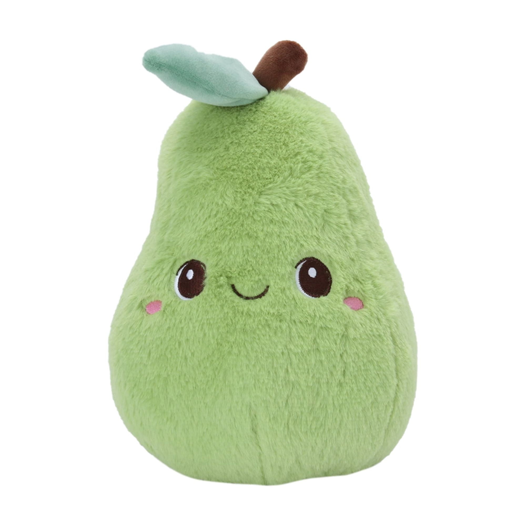 Way to Celebrate Easter Polyester 8inch, Pear Plush Toys  --Green