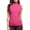 Red, variant on Women's Fit Turtleneck Slim Blouse Sleeveless Top Green S