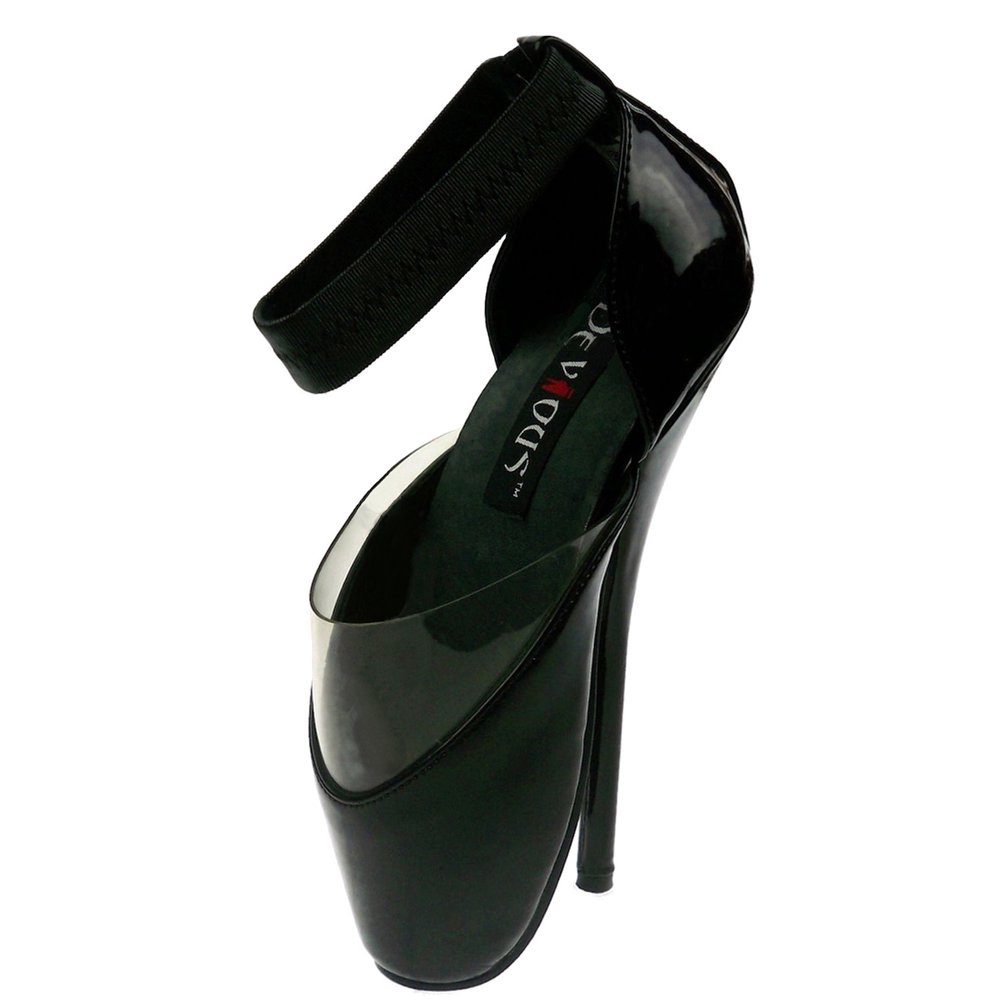 SummitFashions Womens Ballet Fetish Shoes 7 Inch Heel