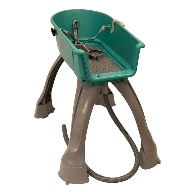 Booster Bath Durable and Lightweight Dog Bath w/Adjustable Fan Nozzle