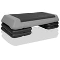 thumbnail image 1 of HooKung Adjustable Aerobic Stepper Workout Step with 4 Risers Fitness & Exercise Platform Trainer, 1 of 4