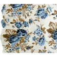 thumbnail image 3 of VHC Brands Annie Blue Floral King Pillow Case (w/ 8" Ruffle)- Set of 2, Vintage Farmhouse, 3 of 6