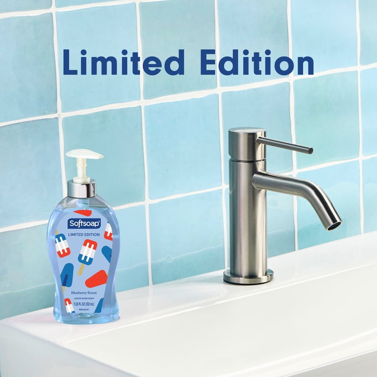 Softsoap Limited Edition Liquid Hand Soap, Blueberry Scent, 11.25