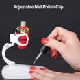 thumbnail image 3 of Clip de Fixation de Bouteille de Vernis à Ongles, Clip de Porte-Bouteille de Vernis à Ongles Réglable pour Manucures, Conception Portable, Facile à Utiliser, 3 of 7