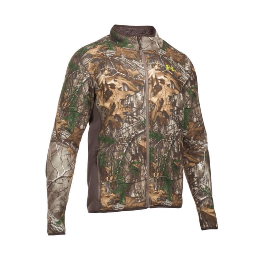 Under Armour Stealth Fleece Realtree Xtra Camo Hunting Jacket S L Mens 1279673 