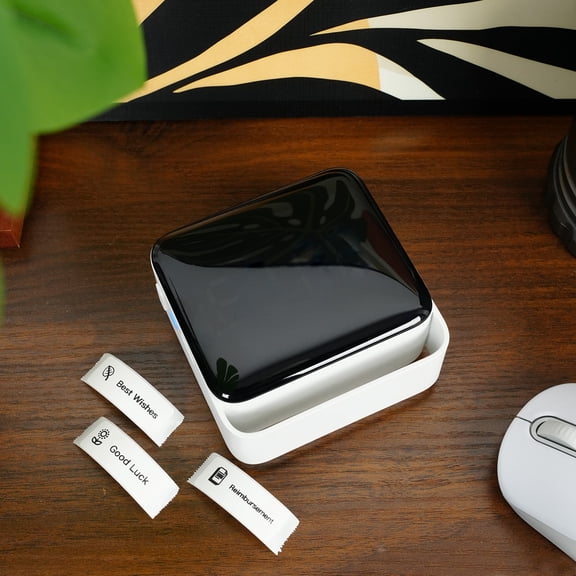 RICAN Bluetooth Label Maker Machine with Tape, Inkles Thermal Printer Without Ink and Toner for for Home, School, Office