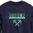 thumbnail image 3 of Instant Message - Gamer - Miner - Toddler & Youth Crewneck Fleece Sweatshirt, 3 of 6