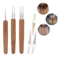 thumbnail image 3 of Gancho De Ganchillo Para Tejer El Cabello, aleación Firme, Profesional, Ergonómico, Aguja De Ganchillo Para Rastas, Resistente Al Desgaste, Portátil Para Hombres Y Mujeres Para, 3 of 7