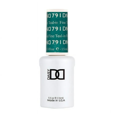DND 791 GEL BOTTLE ONLY - Teal-In Fine , 0.5 Ounce