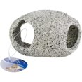 thumbnail image 3 of Penn Plax Fish Hideaway Granite Rock, 3 of 4