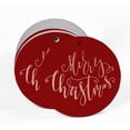 thumbnail image 2 of Inkdotpot Rose Gold Foil Paper Hang Tag Merry Christmas Favor Tag 100 Piece, 2 of 7