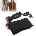 thumbnail image 4 of Carbon Fiber Heating Film, Electric Cloth Heating Pads Dual Control 3 Gear Portable  for Vest for Jacket, 4 of 8