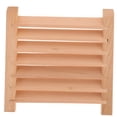 thumbnail image 5 of LEORX 1Set Cedar Wood Sauna Room Equipment Simple Design Adjustable Sauna Ventilation Tool 7.6X7.5X0.6In, 5 of 8