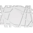 thumbnail image 1 of Ekena Millwork CMP40X26NO 26.62 x 40 in. Rectangle Novo Architectural Grade PVC Contemporary Ceiling Medallion, 1 of 1
