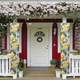 thumbnail image 2 of SEANATIVE Lemon Fruit Door Banner Set of 2 Door Banner for Holiday Front Door Wall Hanging Porch Banner Decorations Supplies Indoor Outdoor 70.9 x 12.6 Inch, 2 of 7