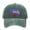 Washed-Green, variant on Unisex Vintage Washed Cotton Cap, Embroidered American Flag & Fish Baseball Hat, Patriotic Fishing Outdoor