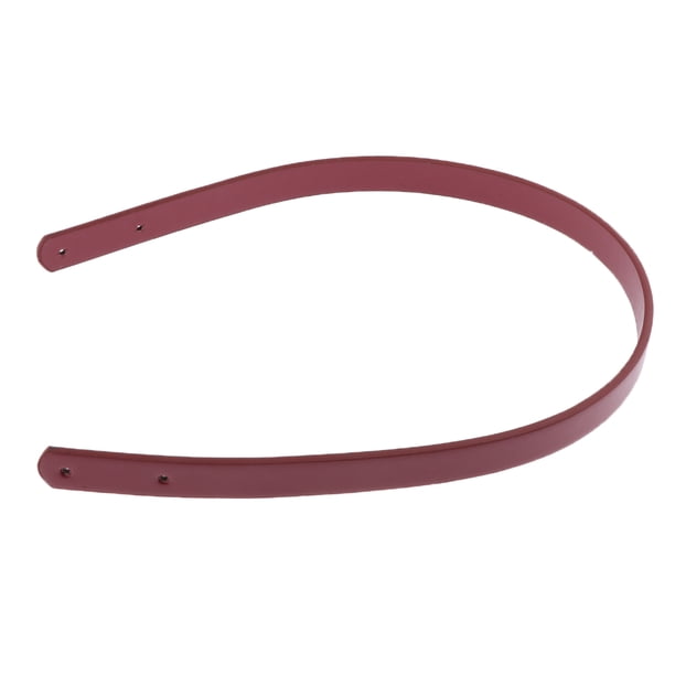 Bolso de cuero PU Sunnimix Correa Manija Cinturón Accesorios de bricolaje Rojo