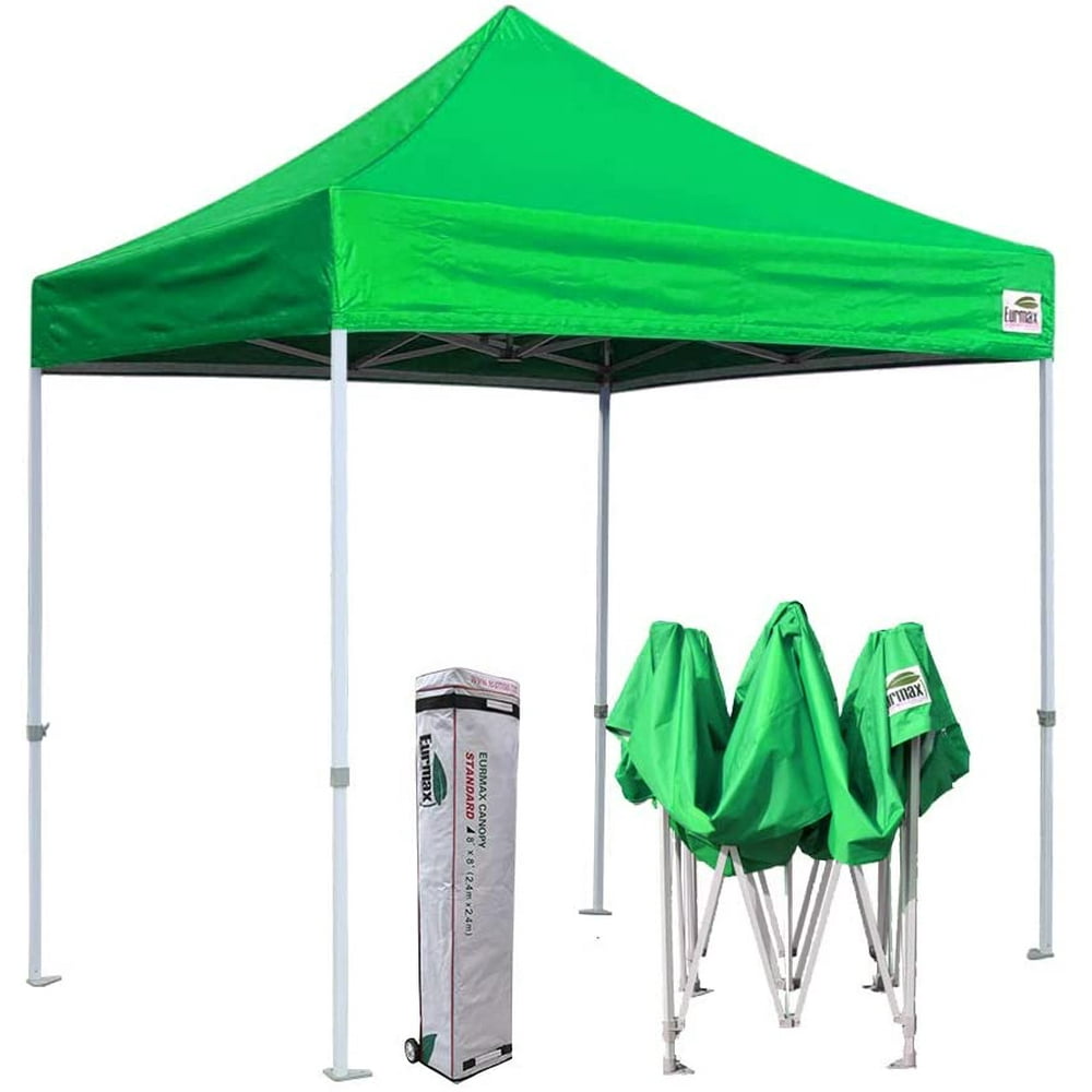 Eurmax 8x8 Ez Pop up Canopy Outdoor Heavy Duty Instant Tent Popup Canopies Sun Shelter with