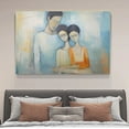 thumbnail image 4 of Abstract Art Modern Decorative Painting One Men And Two Women Portraits Framed Canvas Poster Bedroom Decor Sports Landscape Office Room Decor Gift,Frame-style,24x36inch(60x90cm), 4 of 8