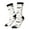3 Black, variant on Dachshund Dog Print Adult Socks for Men & Women,Calf Socks, Ankle Socks,Boots Socks,Breathable Casual Sock,Unisex Crew Socks