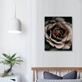 thumbnail image 4 of PIKWEEK Framed Fashion Wall Art Prints Black and White Vintage Art with WOODEN FRAME INSIDE Pink Rose Flower Floral Trendy Poster Canvas Prints for Bathroom Bedroom Wall Decor, 4 of 5