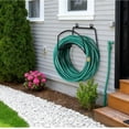thumbnail image 4 of Wall Mounted Garden Hose Holder, Heavy Duty Rustproof Metal Hose Hanger Rack, Space Saving Outdoor Water Hose Storage Organizer with Mounting Screws, 4 of 5
