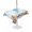 White, variant on Outdoor Tablecloth with Umbrella Hole for Patio/Picnic/Party/Camping, Jellyfish Coastal Waterproof Table Cloth Square Cover Washable, Summer Nautical Starfish Coral Brown Anchor (54"x 54")