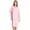 Solid Pink, variant on Just Love Short Sleeve Nightgown / Night Shirts Sleep Dress for Women (Tie Dye Bright Spotty, Medium)
