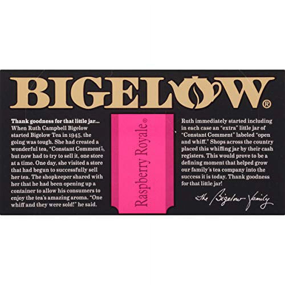 Bigelow Tea Green Tea - With Pomegranate - Case Of 6 - 20 Bag