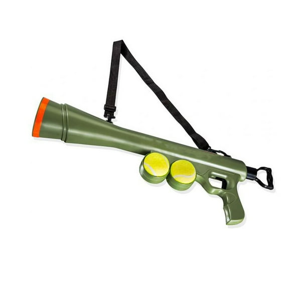 Pet Ball Dog Toy Funny Pet Dog Gun Toy Training Muzzle Catapult