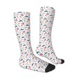 thumbnail image 3 of Fotbe Sea Turtle print Women's Men's Novelty Crew Socks Cotton Socks Knee High Socks for Walking,Running,Nurses,Pregnancy, 3 of 9