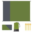 thumbnail image 1 of Outdoor Camping Picnic Mat Portable Pocket Folding Beach Mat Matching Color Beach Mat, 1 of 4