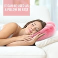 thumbnail image 4 of Almohada Marsui Sea Princess con forma de concha, suave, decorativa, 46 x 33 cm, 4 of 7