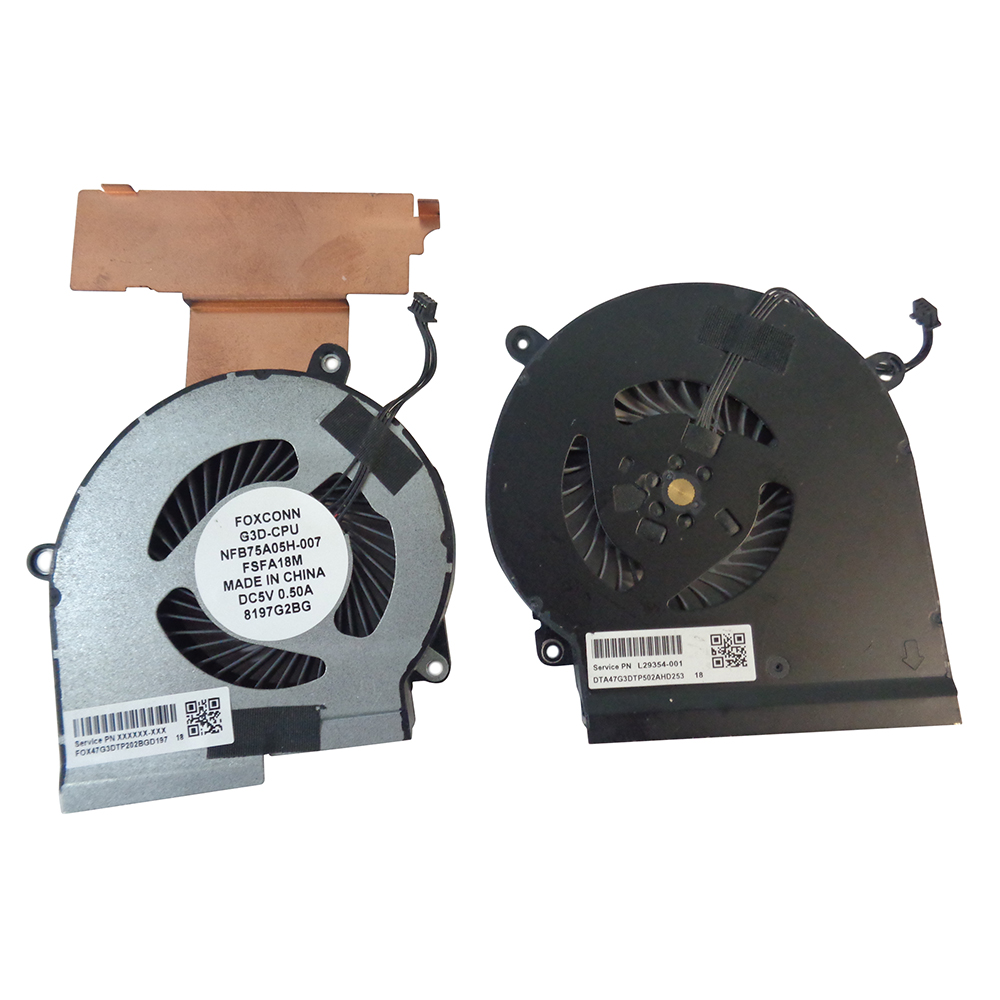 Power4Laptops Replacement Laptop Fan Compatible with HP Omen  15-ax203na_並行輸入品