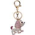 thumbnail image 1 of Puppy Keychain Backpack Hanging Pendant Metal Pendant Shiny Dog Keyring Decoration, 1 of 9