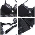 thumbnail image 5 of Varsbaby Sexy Lace Padded Push Up Bra Lingerie Sets for Women, 5 of 5