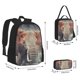 thumbnail image 2 of Easygdp Elephant in Smoke Mochila para Niños y Niñas con Set de Caja de Almuerzo y Estuche para Lápices 3 en 1, Mochila Escolar Estampada para Adolescentes, 2 of 7